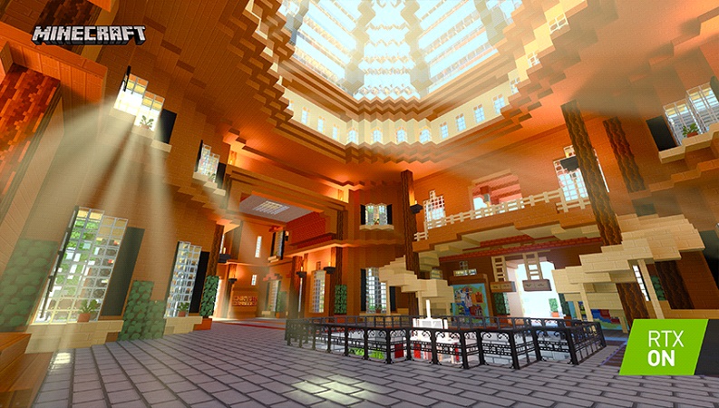 『Minecraft』のゲーム画面