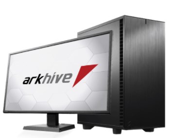 arkhiveのパソコン外観