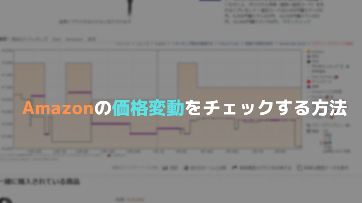 Amazon価格変動