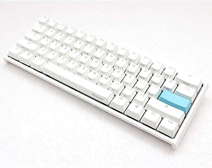 Ducky One 2 Mini Pure White RGB 60% version 銀軸